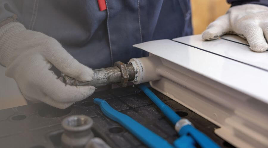 Professional water heater repair services in Burdett, KS